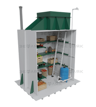 Погреб-Кессон Земляк 1500х2000 (муфта 159) – фото 1 | СТРОЭКОС